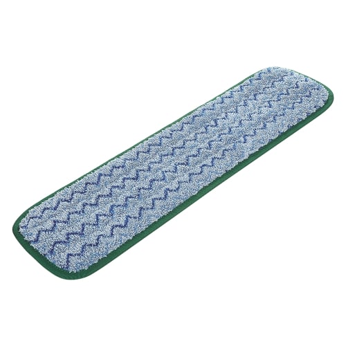 Rubbermaid Hygen 18 Inch Microfiber Wet Pad, Blue